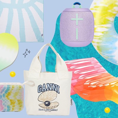 Iridescent Beach Bag Tote - FUNBOY