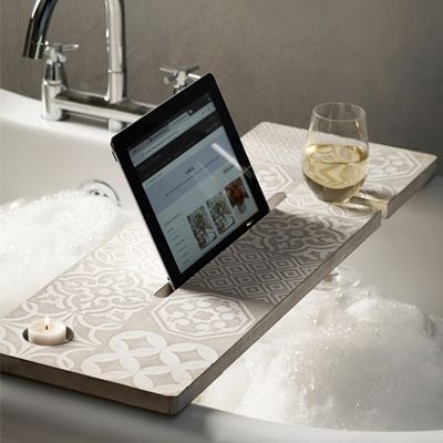 Tile Print Bath Tray from Next
