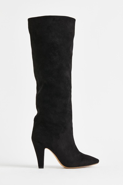 Knee-High Heeled Boots