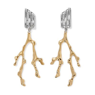 Bonnie Gold & Silver-Tone Earrings from Chloé