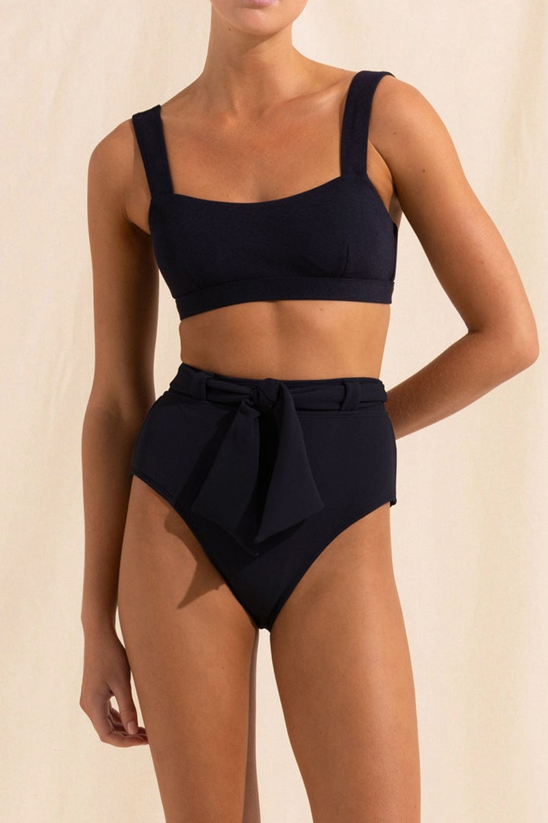 Dusk Belted Hi Pant from Peony Swim