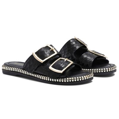 Double Buckle Sandal