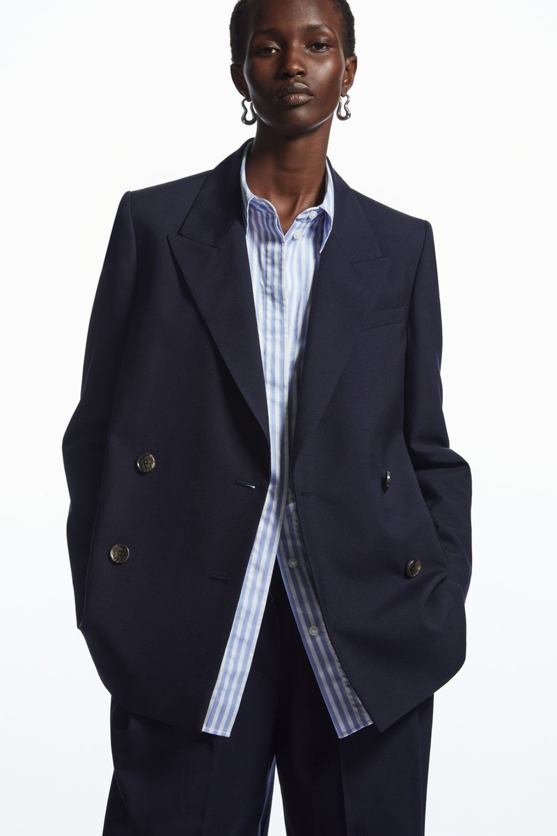 Regular-Fit Double-Breasted Blazer from COS