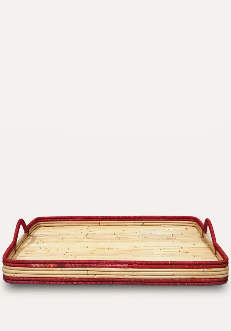 Handwoven Rattan Tray