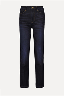 Le Sylvie High-Rise Straight-Leg Jeans  from Frame