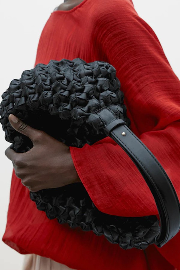 Braided Medium Leather Bag