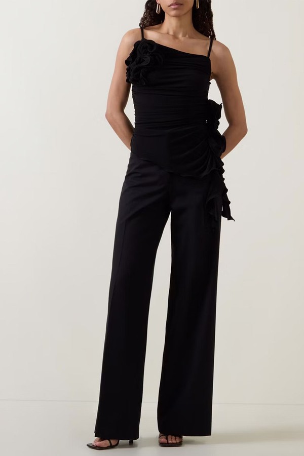 Serene Asymmetric Gathered Top from AJE