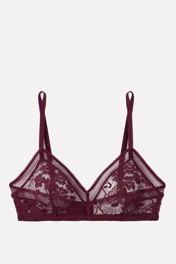 Royal Leavers Lace Soft-Cup Bra from Eres