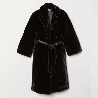 Faux Fur Coat from H&M