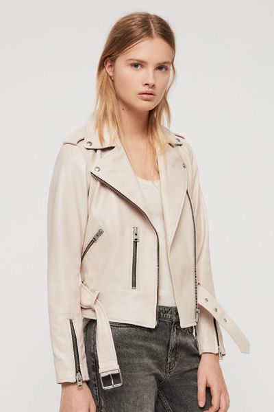 Balfern Leather Biker Jacket