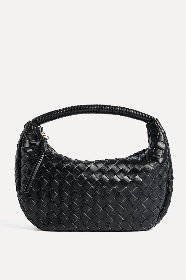 x from Wrapped Handle Woven Handbag, £35.95 | NA-KD