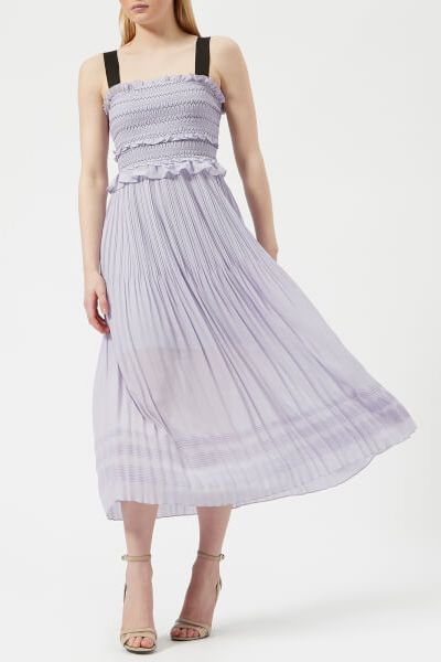 Blushin' Smock Bodice Dress from Three Floor