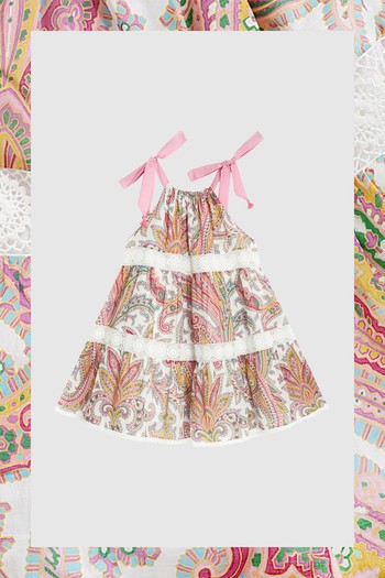 Teddy Paisley-Printed Tiered Cotton Dress from Zimmermann