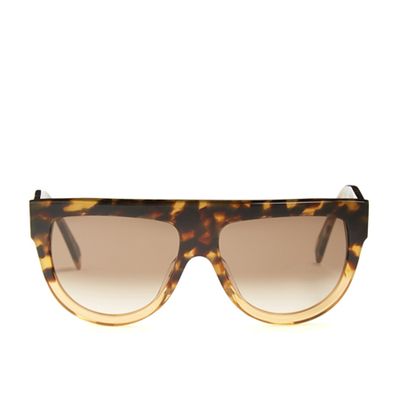 Shadow Aviator D-Frame Acetate Sunglasses from Céline Eyewear