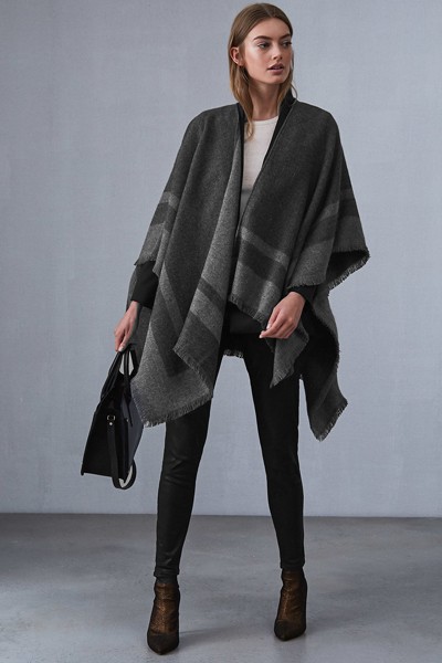 Valli Oversized Poncho