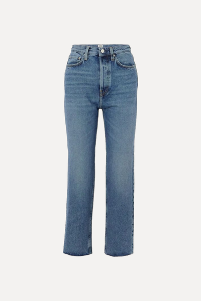 Classic Cut High-Rise Straight-Leg Organic Jeans from Toteme