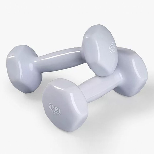 1.8kg/4lbs Vinyl Dumbbells from SPRI