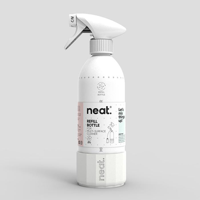 Empty Reusable Cleaning Spray Bottle from Neat.