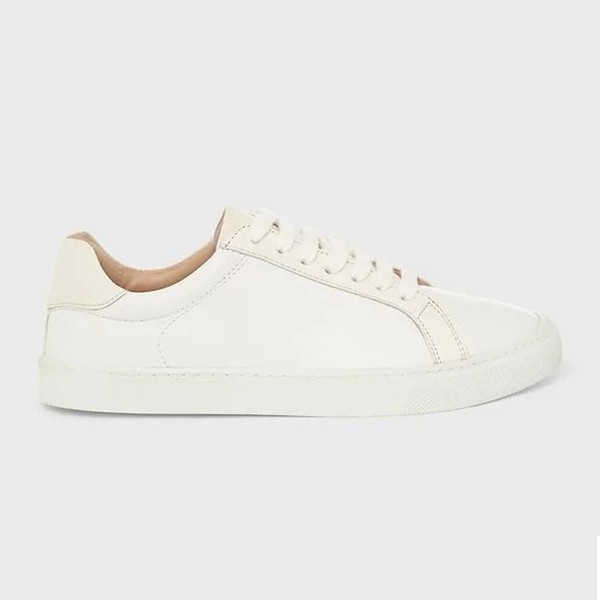 Lace Up Leather Trainers from Hobbs