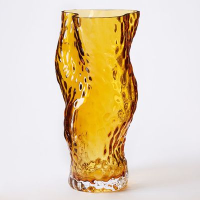 Medium Ostrea Rock Glass Vase from The Conran Shop