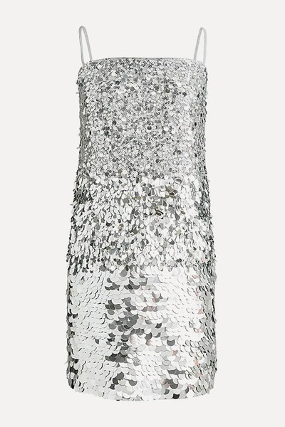 Collection Mixed-Sequin Mini Dress from J.Crew