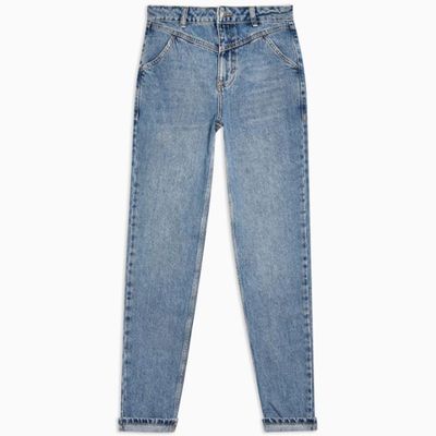 V-Panel Mom Jeans from Topshop