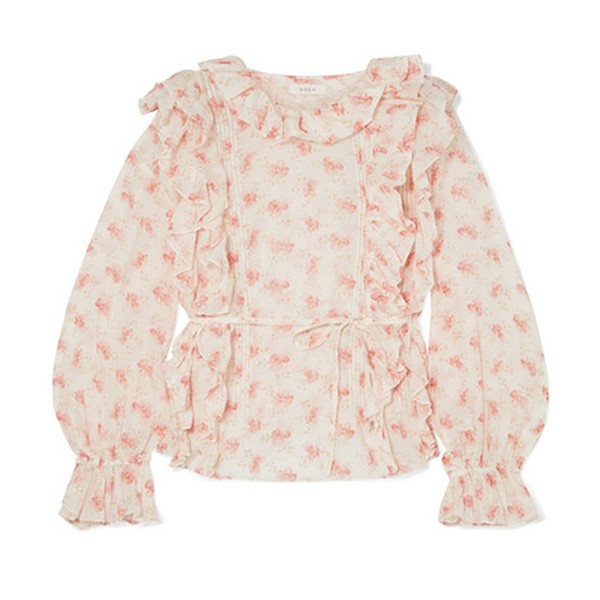 Luca Ruffled Blouse