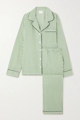 Tommy Striped Cotton Pyjama Set from Morgan Lane
