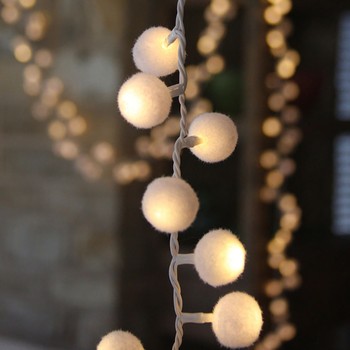 Pom Pom String Lights from Idyll Home