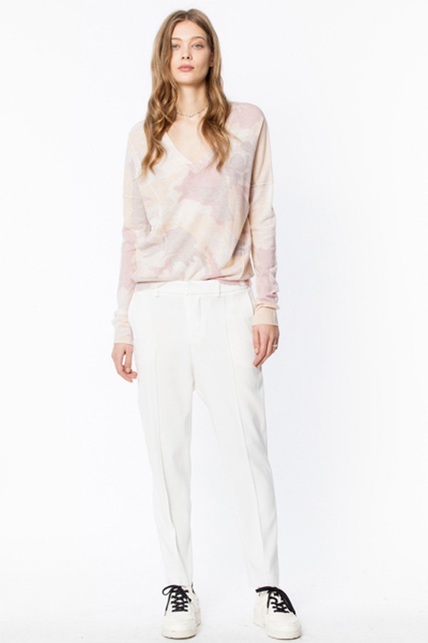 Brume Cachemire Camou Jumper
