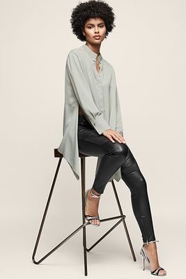 Bianca Grandad-Collar Shirt