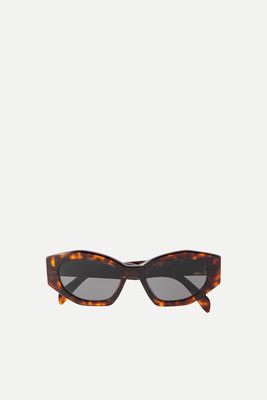 Triomphe Cat-Eye Tortoiseshell Acetate Sunglasses from CELINE EYEWEAR