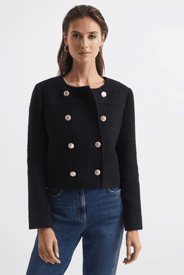 Esmie Cropped Double Breasted Jacket