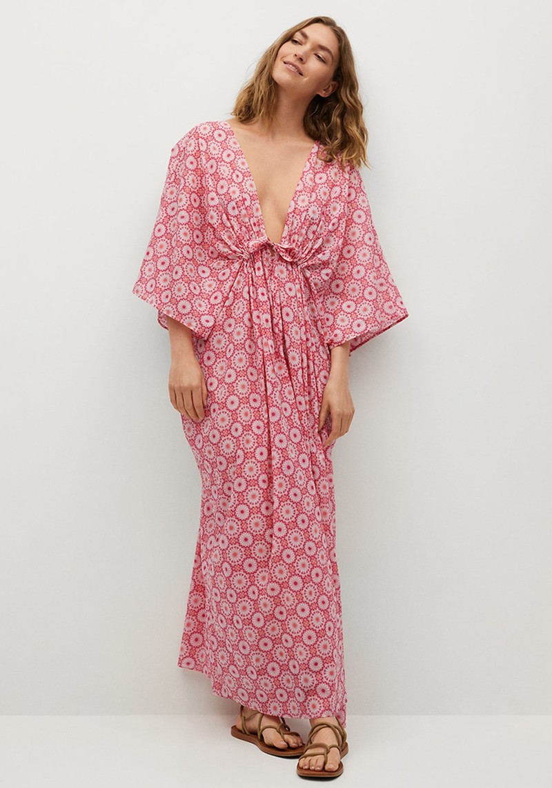 Printed Maxi Dress from Mango