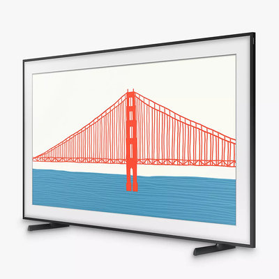 The Frame (2021) QLED Art Mode TV with Slim Fit Wall Mount from Samsung 