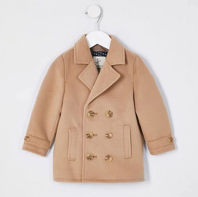 Camel Wool Peacoat