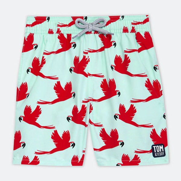 Parrot Swim Shorts from Tom And Teddy