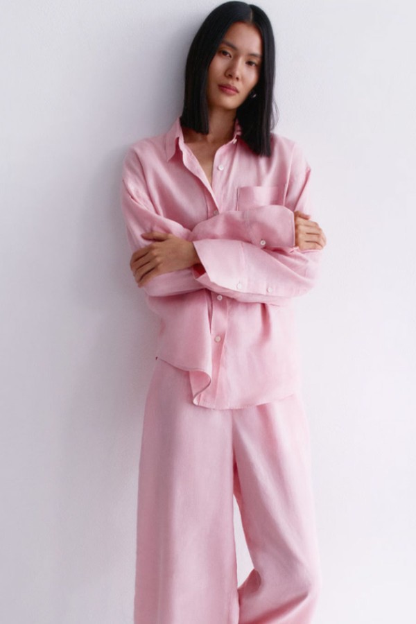 Wide Linen Trousers from arket