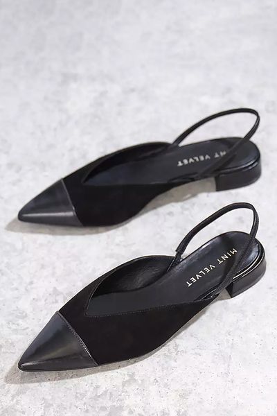 Arianna Black Pointed Pumps from Mint Velvet