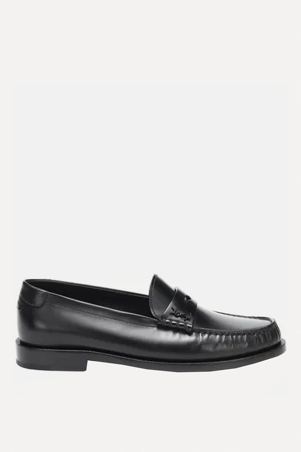 Le Loafer Leather Loafers from Saint Laurent