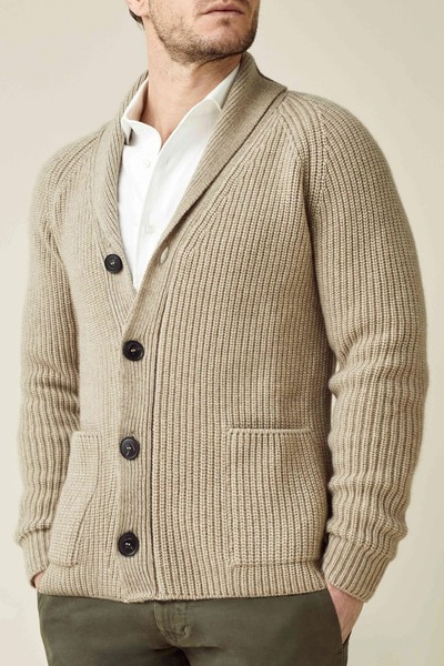 Shawl Cardigan from Luca Faloni