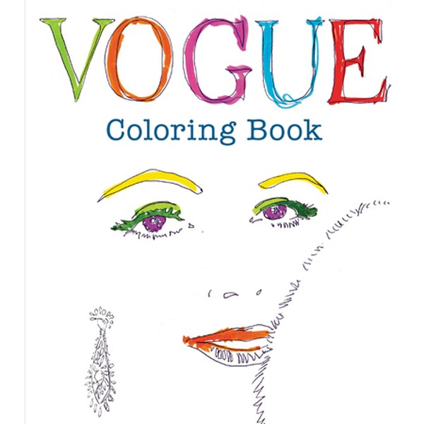 Vogue Colouring Book from Waterstones