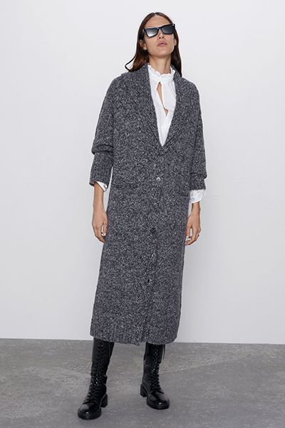 Long Knit Coat