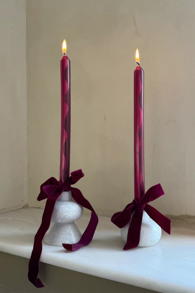 Set Of 2 Dinner Candles from Pygmalion London