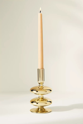 Delaney Glass Taper Candle Holder  from Anthropologie 