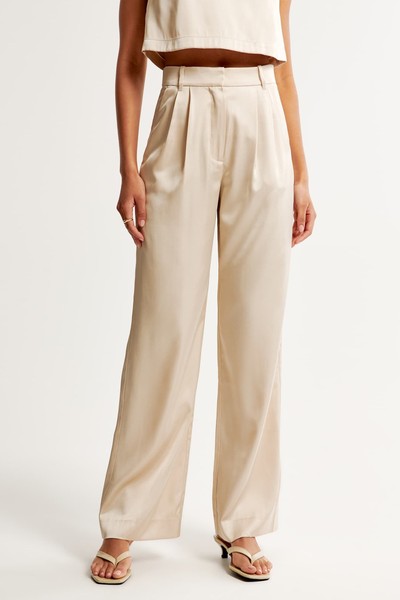 Sloane Tailored Satin Pant 