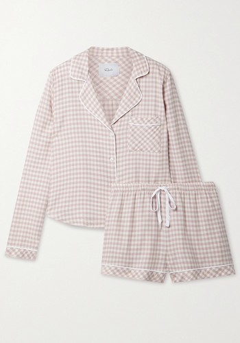 Kellen Gingham Pajama Set from Rails