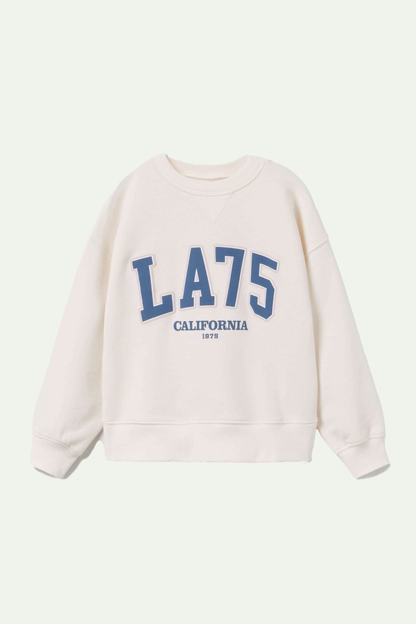 Varsity Slogan Sweatshirt from Zara