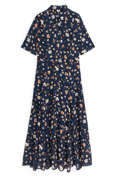 Floral Crepe Dress from Arket