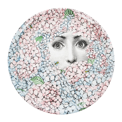 Ortensia Floral Tray from Fornasetti